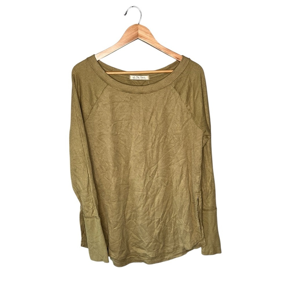 Free People x We The Free Sunstone Snowy Oversized Thermal - Picture 2 of 10